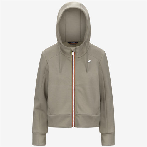 DIVINE LIGHT SPACER - Fleece - Jacket - WOMAN - Green Oak