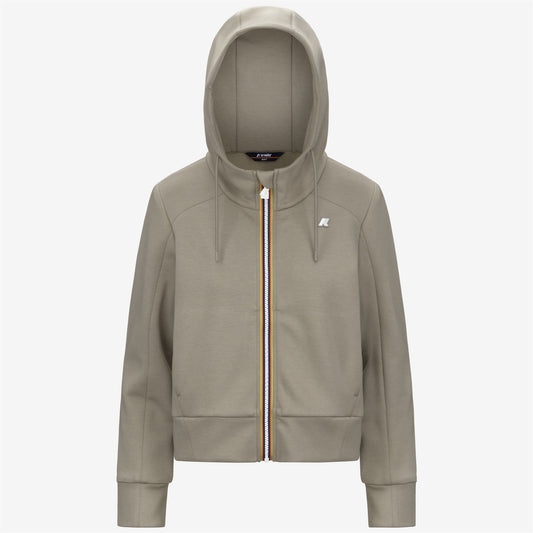 DIVINE LIGHT SPACER - Fleece - Jacket - WOMAN - Green Oak