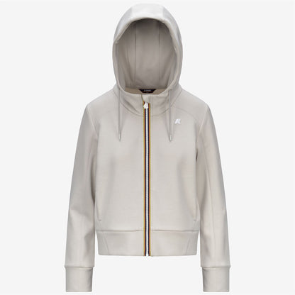 DIVINE LIGHT SPACER - Fleece - Jacket - WOMAN - BEIGE LT