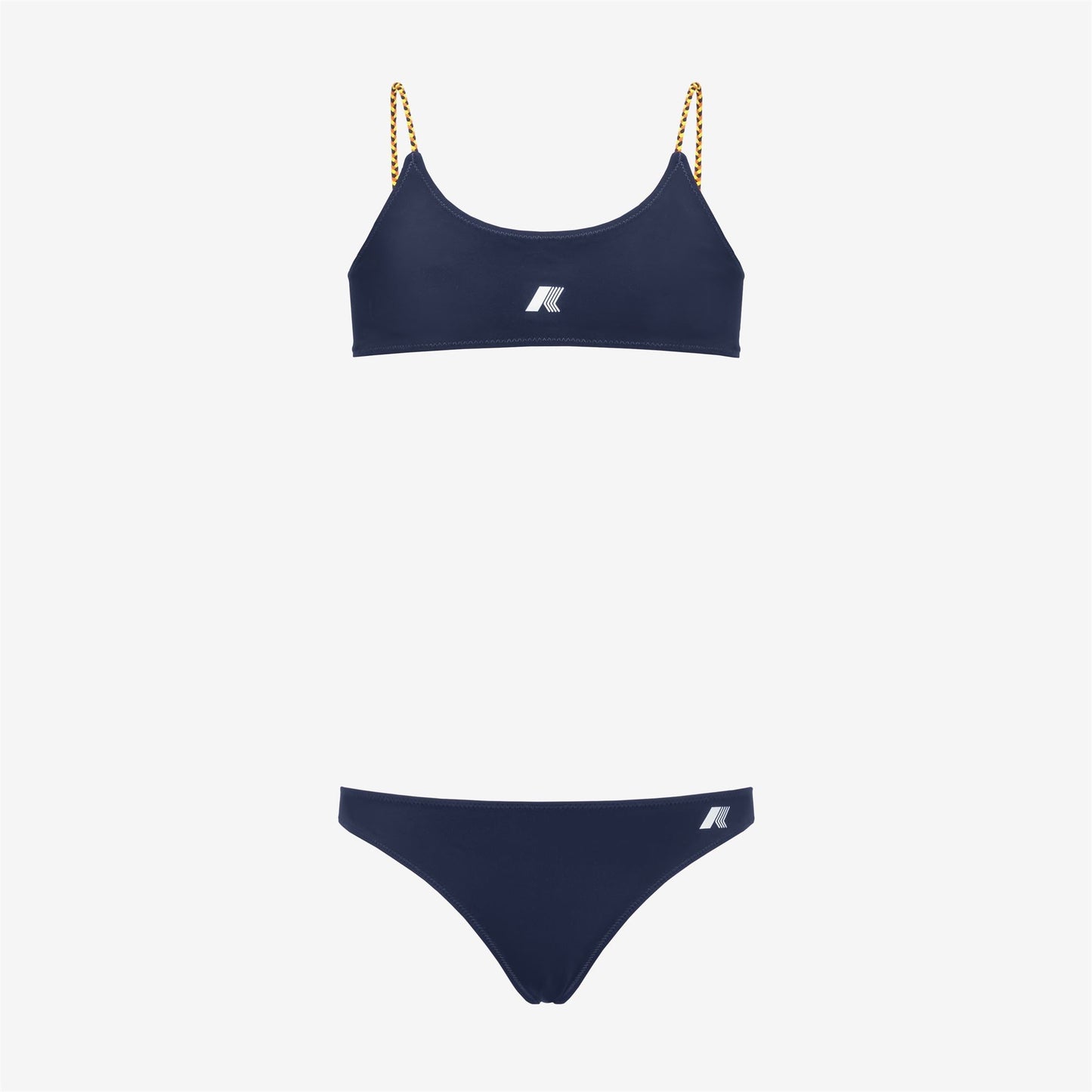 P. SCARLETT REVERSIBLE BEACH - Bathing Suits - Bikini - GIRL - BLUE DEPTH-VIOLET SHEER