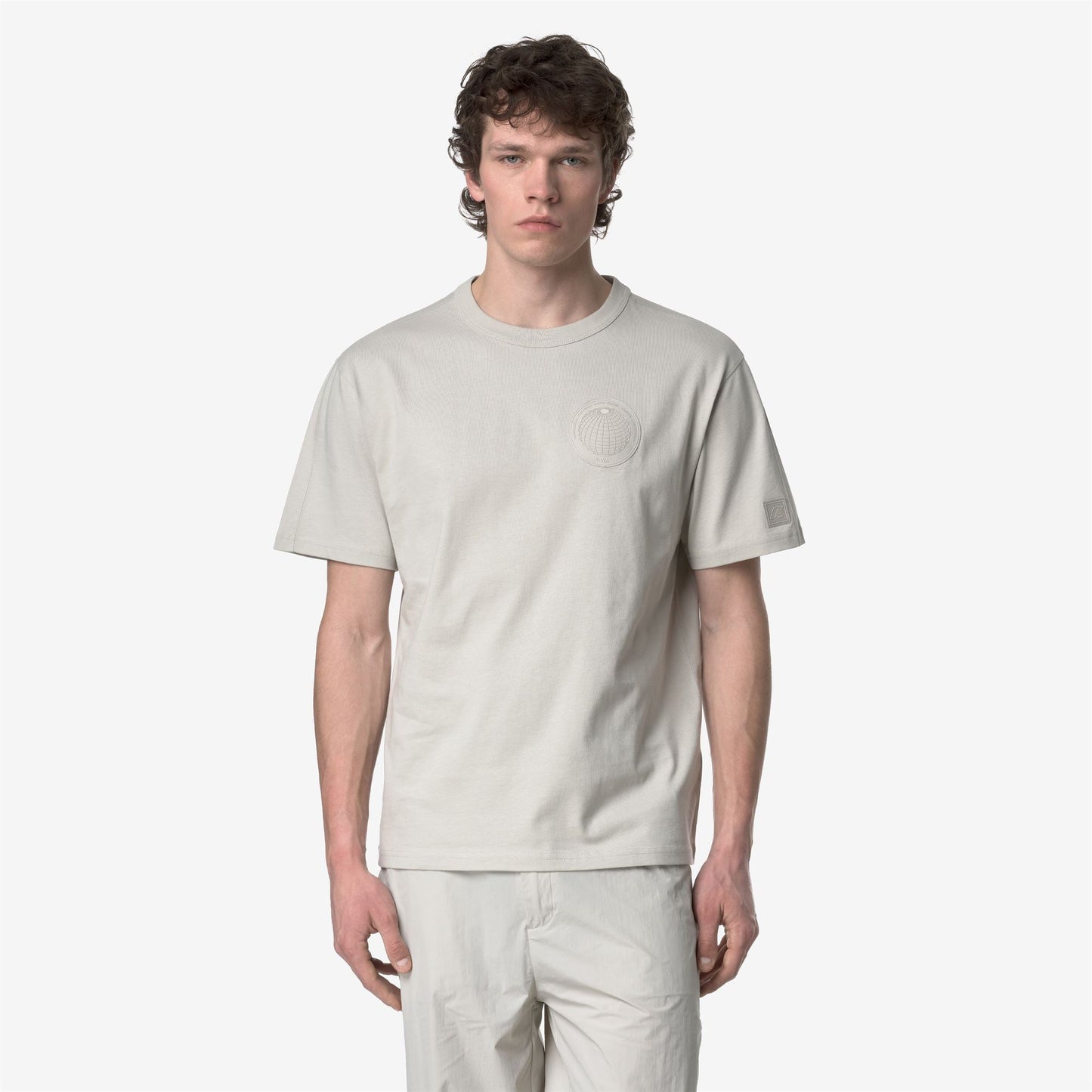 FANTOME CHEST LABEL - T-ShirtsTop - T-Shirt - MAN - BEIGE LT