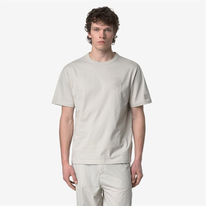 FANTOME CHEST LABEL - T-ShirtsTop - T-Shirt - MAN - BEIGE LT