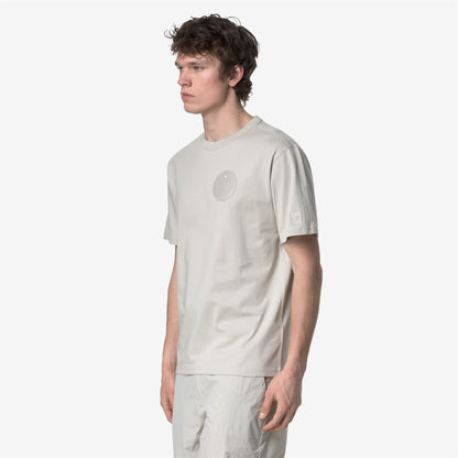 FANTOME CHEST LABEL - T-ShirtsTop - T-Shirt - MAN - BEIGE LT