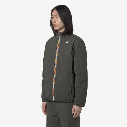 VALENTINE PLAIN WARM - Jackets - Short - MAN - GREEN BLACKISH