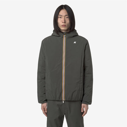 JACK PLAIN WARM - Jackets - Short - MAN - GREEN BLACKISH