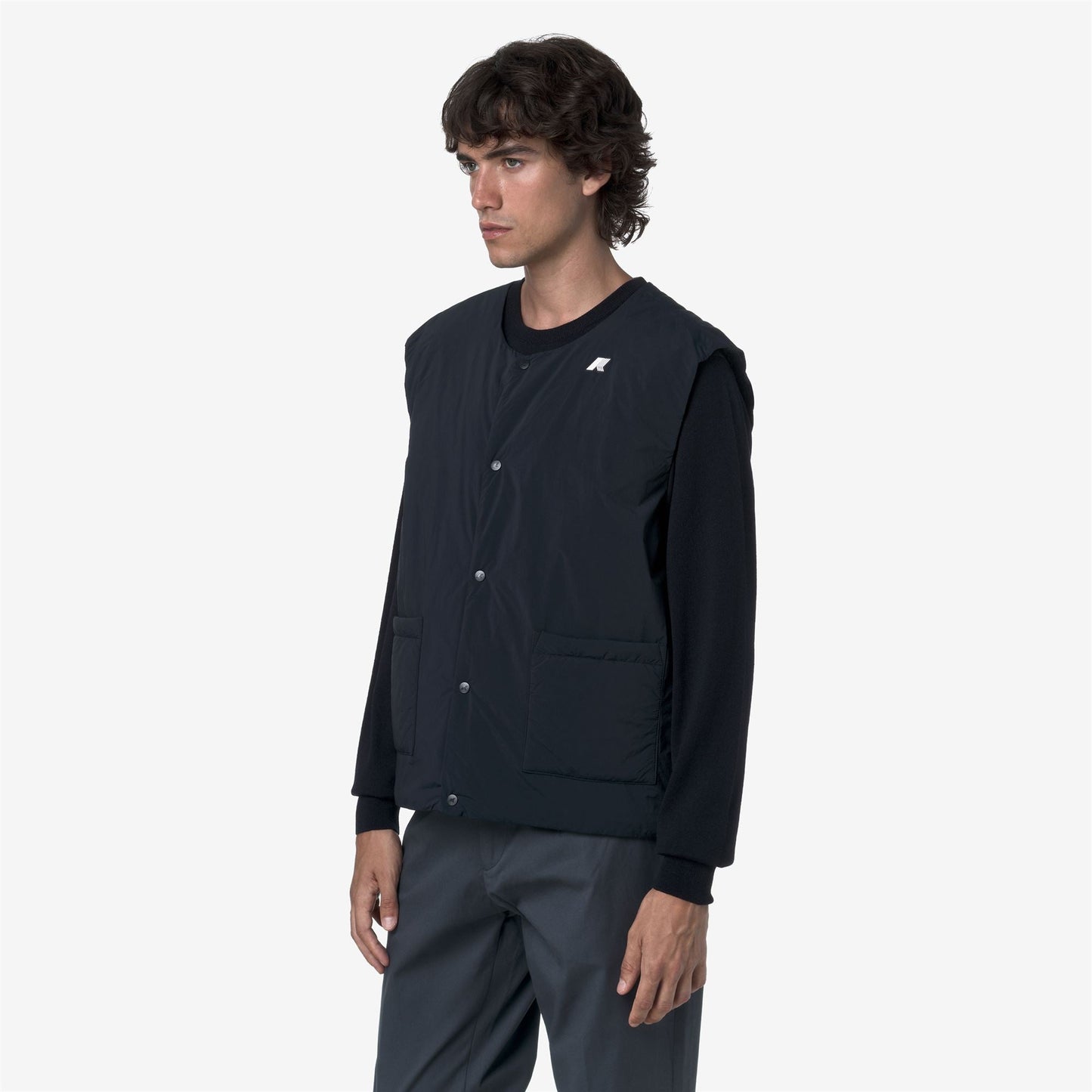 VALTY PLAIN WARM - Jackets - Vest - MAN - Blue Depth