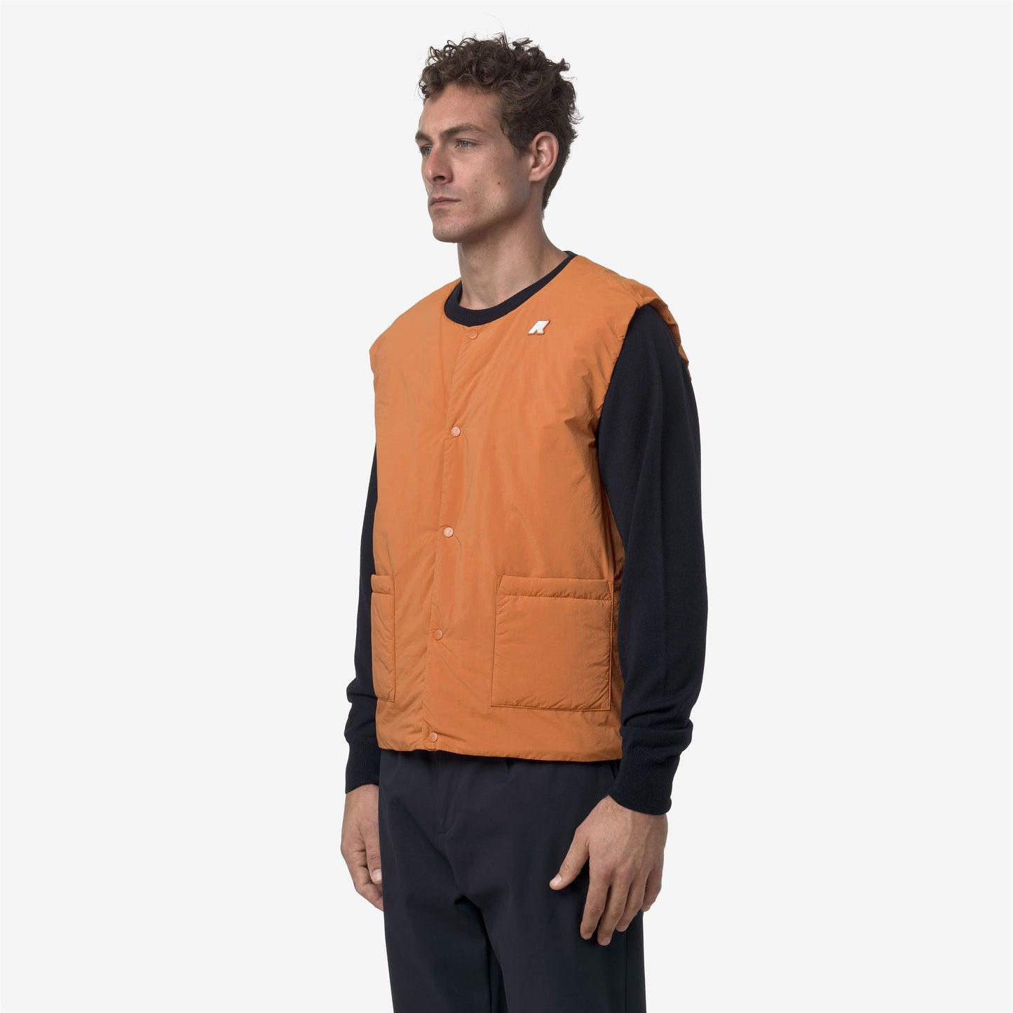VALTY PLAIN WARM - Jackets - Vest - MAN - Orange Adobe