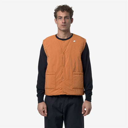 VALTY PLAIN WARM - Jackets - Vest - MAN - Orange Adobe