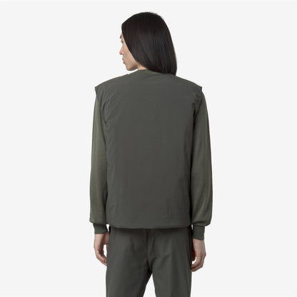 VALTY PLAIN WARM - Jackets - Vest - MAN - GREEN BLACKISH