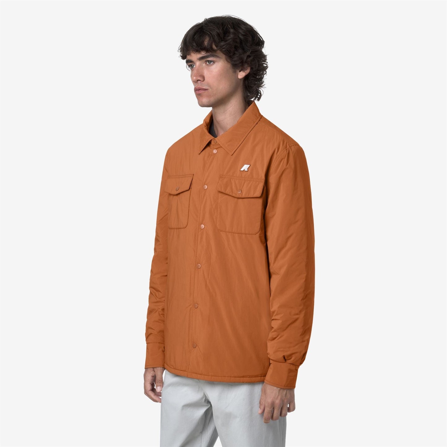 UMBERT PLAIN WARM - Jackets - Short - MAN - Orange Adobe