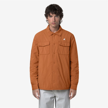 UMBERT PLAIN WARM - Jackets - Short - MAN - Orange Adobe