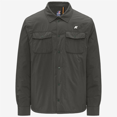 UMBERT PLAIN WARM - Jackets - Short - MAN - GREEN BLACKISH