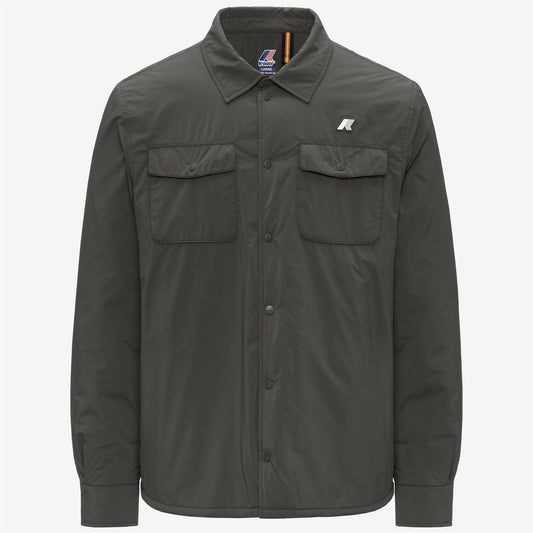 UMBERT PLAIN WARM - Jackets - Short - MAN - GREEN BLACKISH