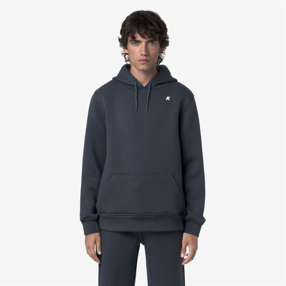 BERNIE SPACER - Fleece - Pull  Over - MAN - Blue Airforce