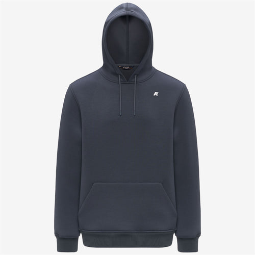 BERNIE SPACER - Fleece - Pull  Over - MAN - Blue Airforce