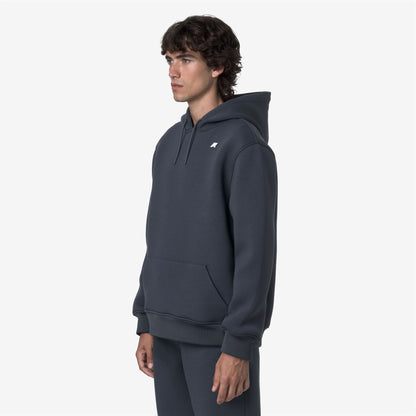 BERNIE SPACER - Fleece - Pull  Over - MAN - Blue Airforce