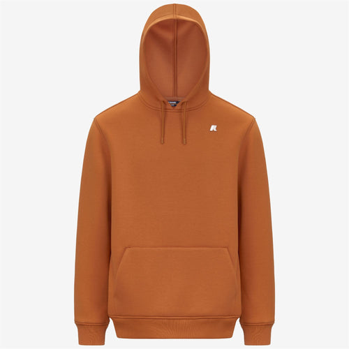 BERNIE SPACER - Fleece - Pull  Over - MAN - Orange Adobe