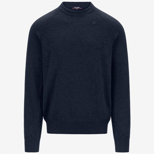 SEBAS WOOL CASHMERE - Knitwear - Pull  Over - MAN - Blue Depth