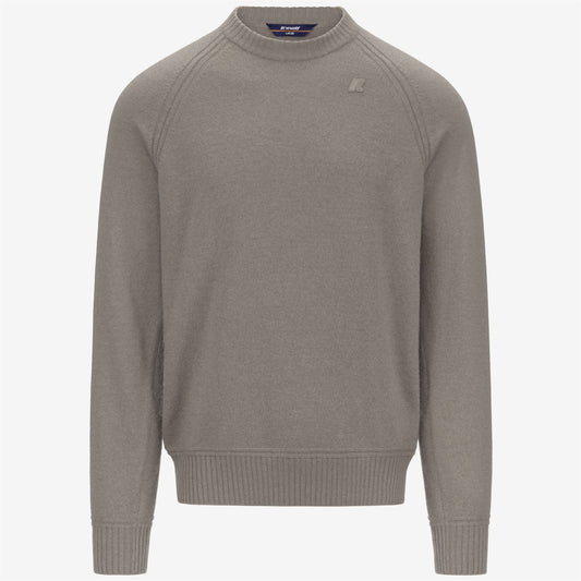 SEBAS WOOL CASHMERE - Knitwear - Pull  Over - MAN - Beige Brown Mel