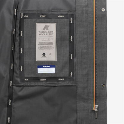 POIROL 3L WOOL - Jackets - 3/4 LENGTH - MAN - Grey Shadow Dk GRISAILLE