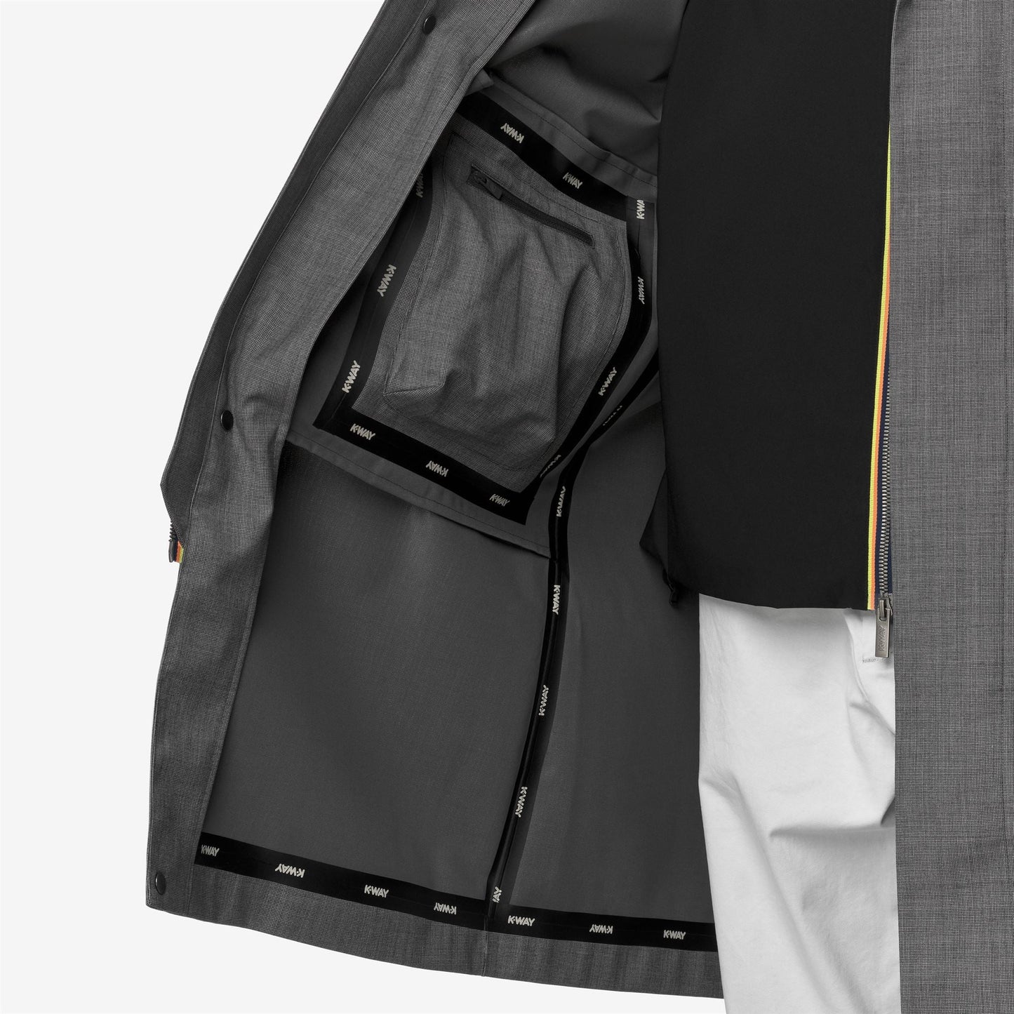 POIROL 3L WOOL - Jackets - 3/4 LENGTH - MAN - Grey Shadow Dk GRISAILLE