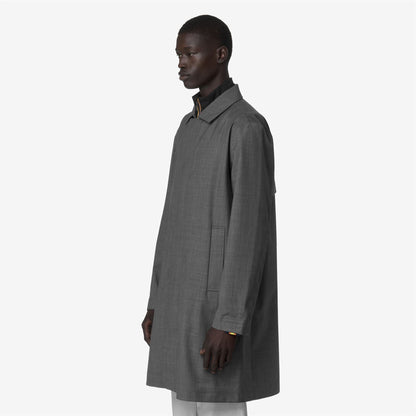 POIROL 3L WOOL - Jackets - 3/4 LENGTH - MAN - Grey Shadow Dk GRISAILLE