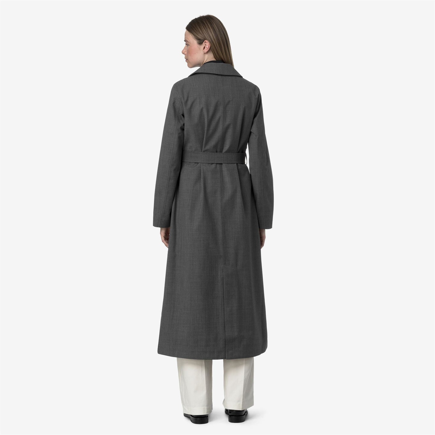 JORANCE 3L WOOL GRISAILLE - Jackets - Long - WOMAN - Grey Shadow Dk GRISAILLE