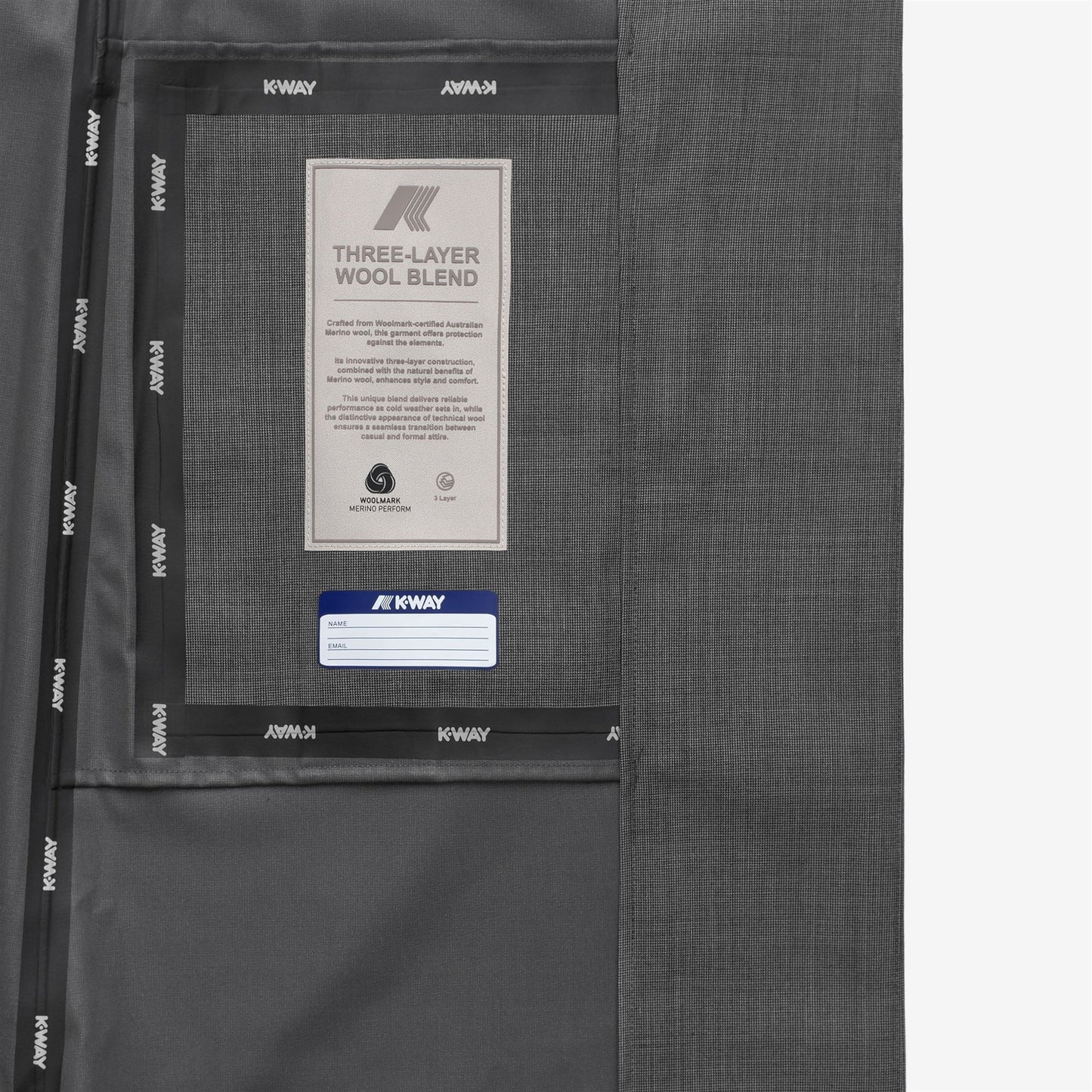 JORANCE 3L WOOL GRISAILLE - Jackets - Long - WOMAN - Grey Shadow Dk GRISAILLE