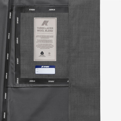 JORANCE 3L WOOL GRISAILLE - Jackets - Long - WOMAN - Grey Shadow Dk GRISAILLE