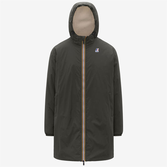 LE VRAI 4.0 EIFFEL EAST ORSETTO - Jackets - 3/4 LENGTH - UNISEX - GREEN BLACKISH