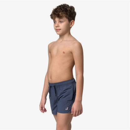 P. LE VRAI OLIVIER - Bathing Suits - Swimming Trunk - BOY - BLUE INDIGO