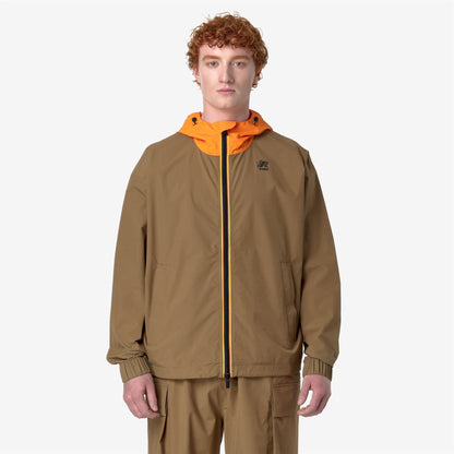 MILE 2.1 AMIABLE DIEMME - Jackets - Short - UNISEX - BROWN CORDA-ORANGE