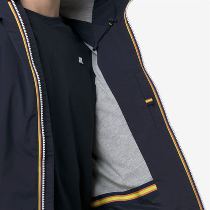 JACK  STRETCH NYLON JERSEY - Jackets - Short - MAN - BLUE DEPTH