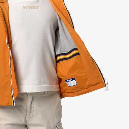 P. JACK STRETCH NYLON JERSEY - Jackets - Short - BOY - ORANGE MD