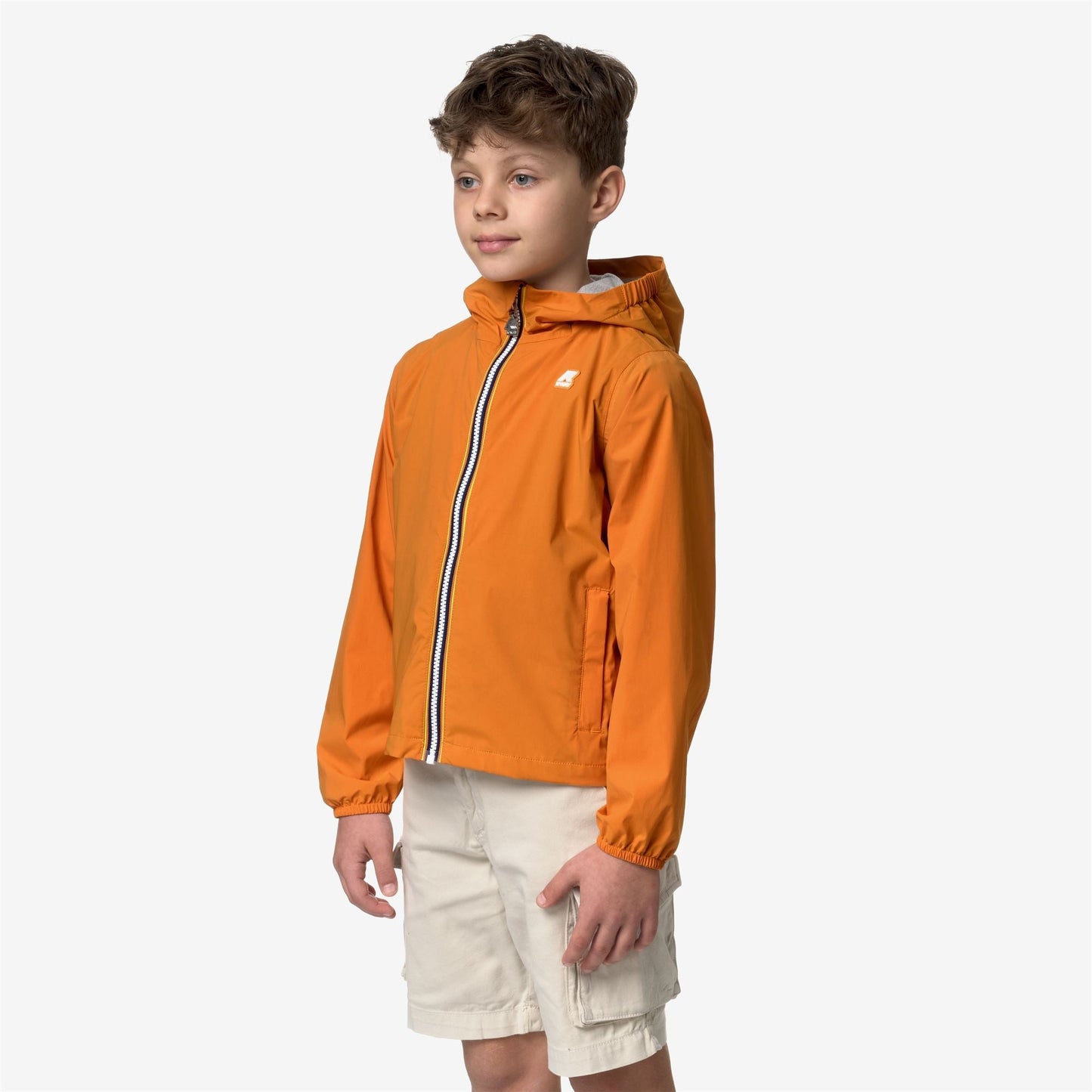 P. JACK STRETCH NYLON JERSEY - Jackets - Short - BOY - ORANGE MD