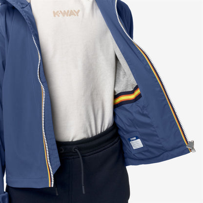 P. JACK STRETCH NYLON JERSEY - Jackets - Short - BOY - BLUE FIORD