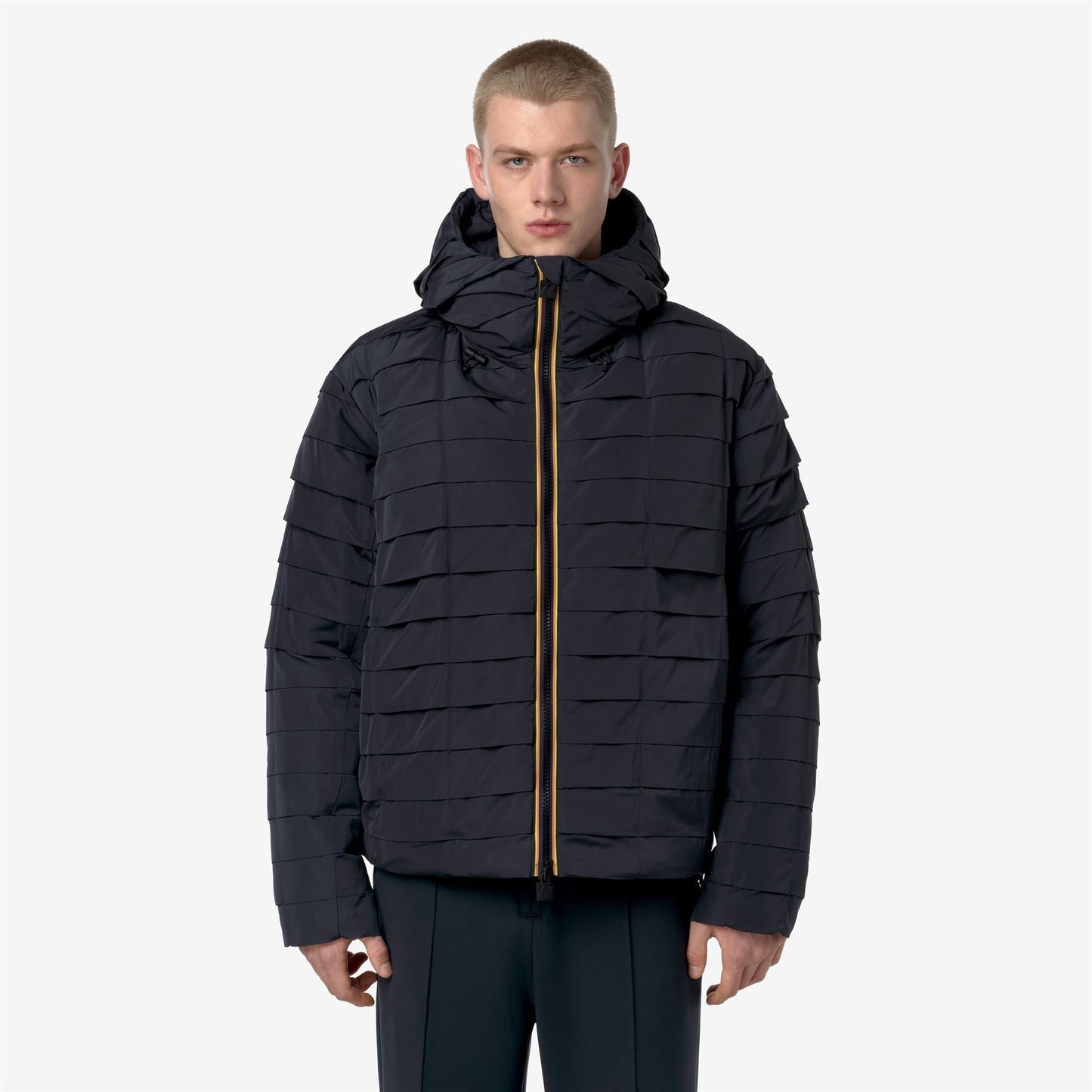 CLAUDER  PLEATS THERMO HEAVY - Jackets - Short - MAN - BLACK ASH