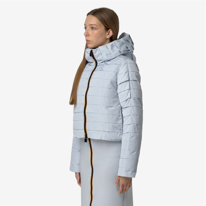 BRIEN PLEATS THERMO HEAVY - Jackets - Short - WOMAN - GREY LILLA