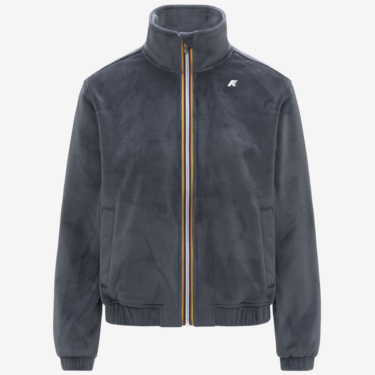 VIVIETTE VELOUR POLAR - Fleece - Jacket - WOMAN - Blue Airforce Combo