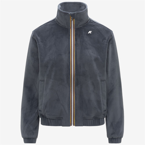 VIVIETTE VELOUR POLAR - Fleece - Jacket - WOMAN - Blue Airforce Combo