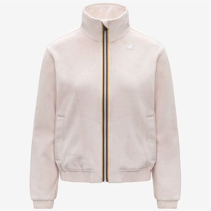 VIVIETTE VELOUR POLAR - Fleece - Jacket - WOMAN - Rose Hushed-Rose Hushed