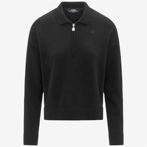 GRAMARNIER COTTON CASHMERE AF - Knitwear - Pull  Over - WOMAN - Black Mel