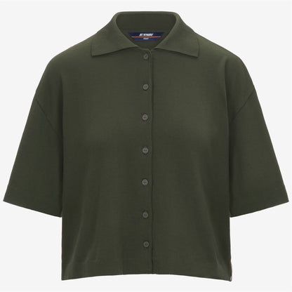 CARRY - Knitwear - Jacket - WOMAN - GREEN AFRICA