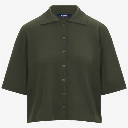 CARRY - Knitwear - Jacket - WOMAN - GREEN AFRICA