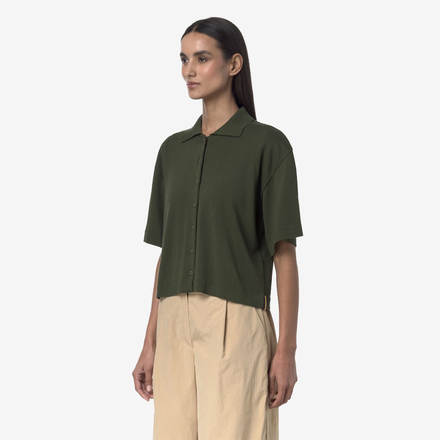 CARRY - Knitwear - Jacket - WOMAN - GREEN AFRICA