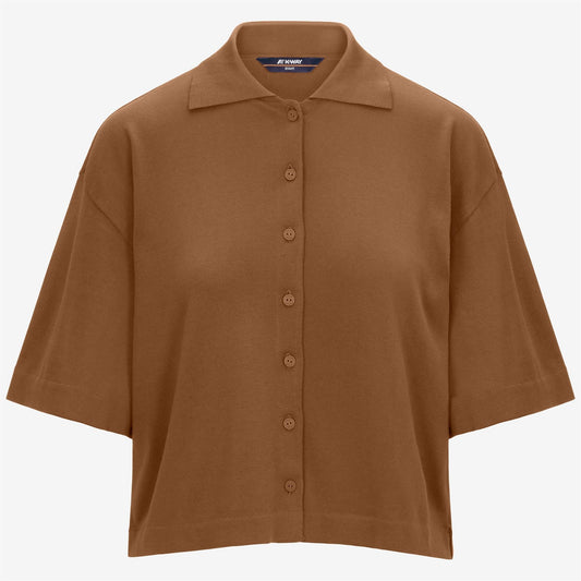 CARRY - Knitwear - Jacket - WOMAN - BROWN BRAN