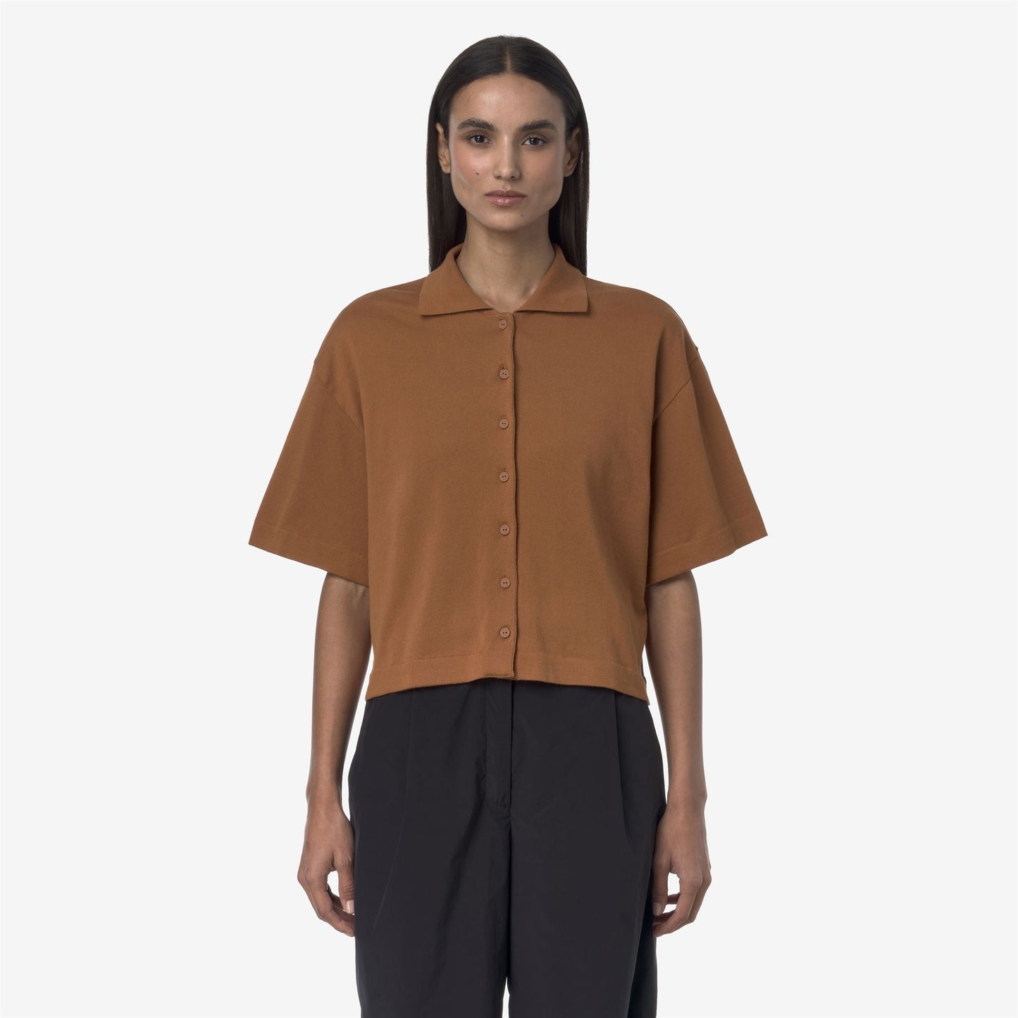 CARRY - Knitwear - Jacket - WOMAN - BROWN BRAN