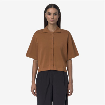 CARRY - Knitwear - Jacket - WOMAN - BROWN BRAN