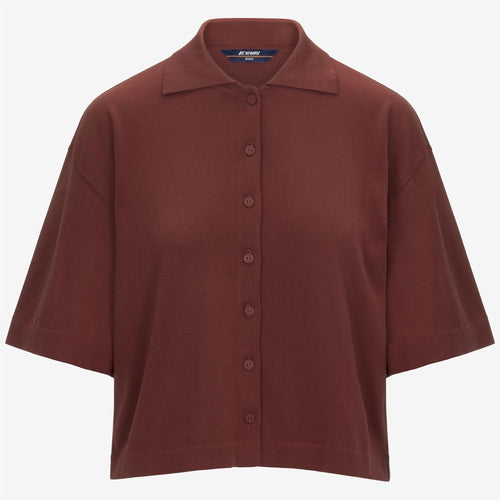 CARRY - Knitwear - Jacket - WOMAN - BROWN FIERY