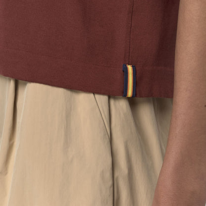 CARRY - Knitwear - Jacket - WOMAN - BROWN FIERY